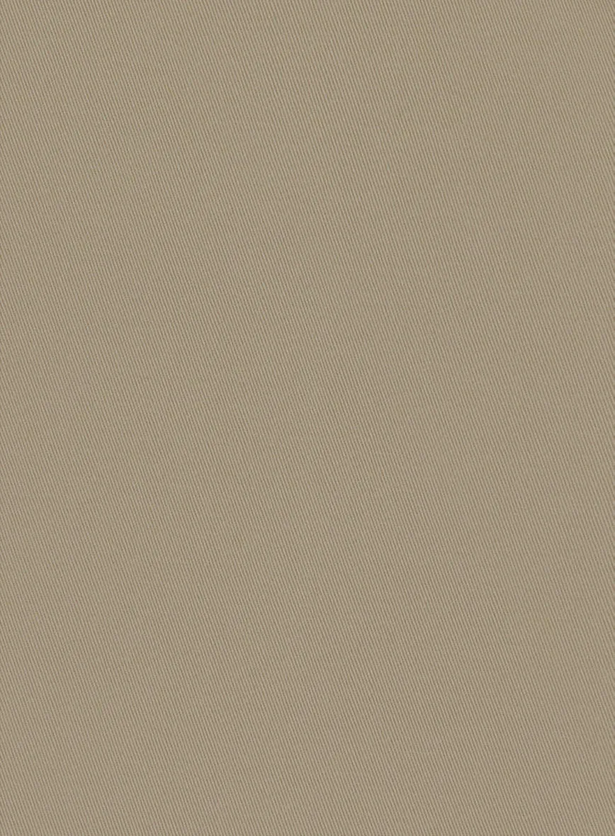 Stretch Summer Khaki Chino Suit